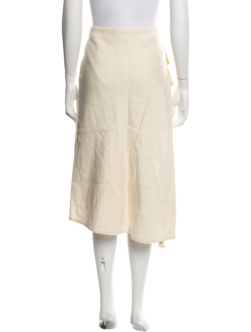 A.L.C. Linen Midi Length Skirt