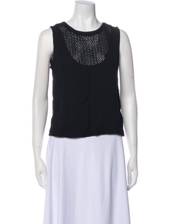 A.L.C. Crew Neck Sleeveless Top