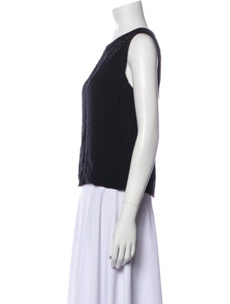 A.L.C. Crew Neck Sleeveless Top