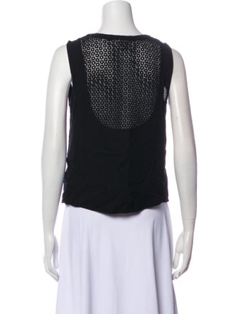 A.L.C. Crew Neck Sleeveless Top