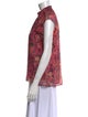A.L.C. Silk Floral Print Blouse