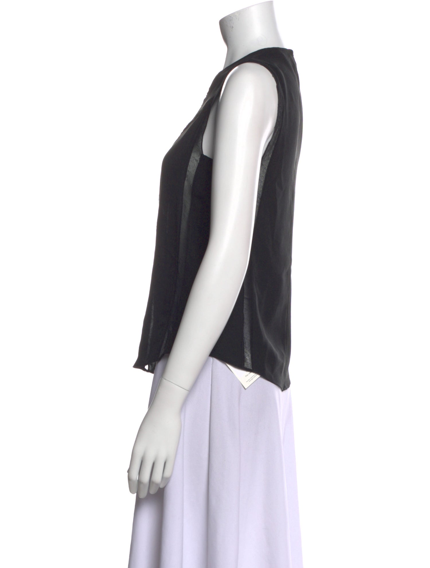 A.L.C. Silk Striped Top