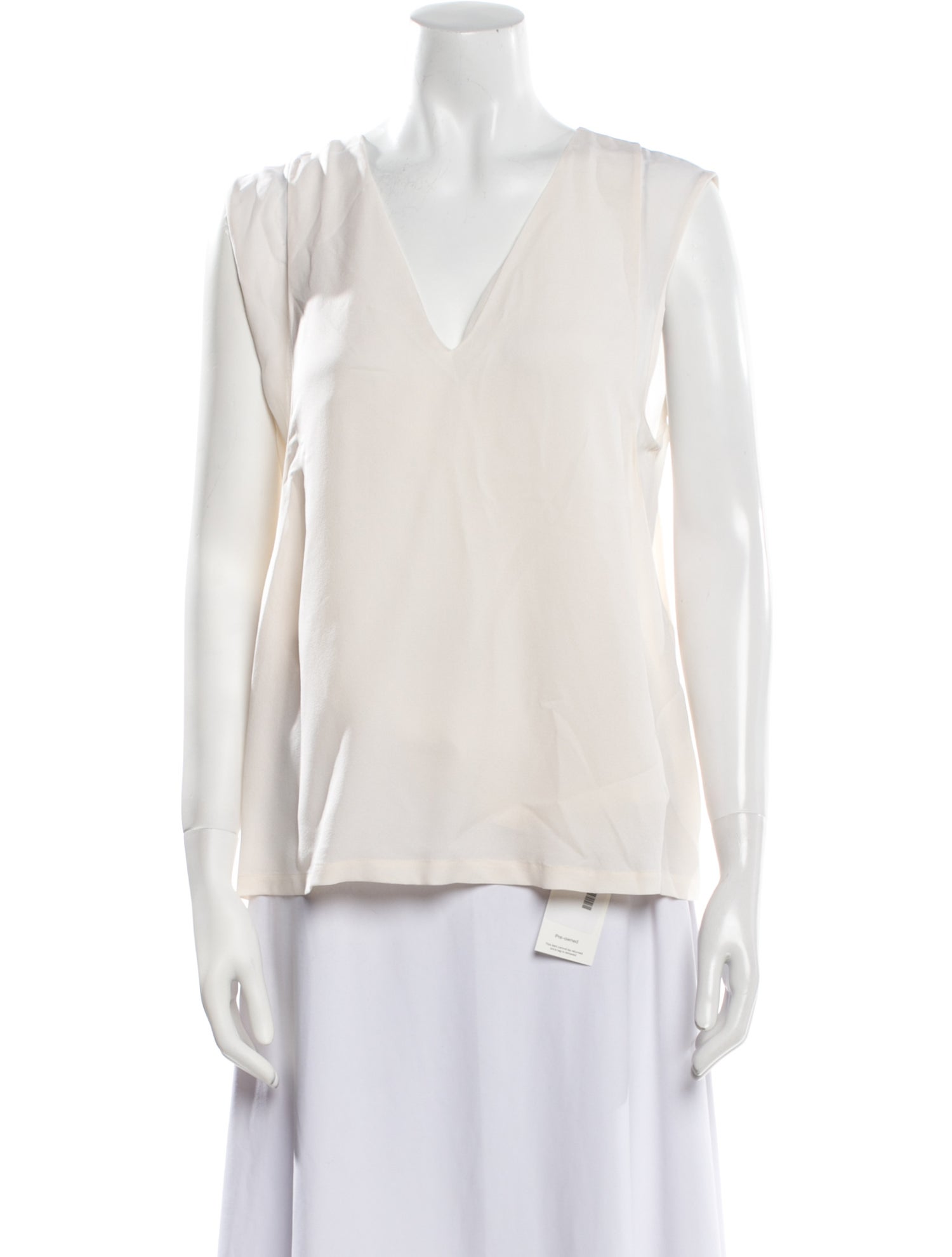 A.L.C. Silk V-Neck Blouse