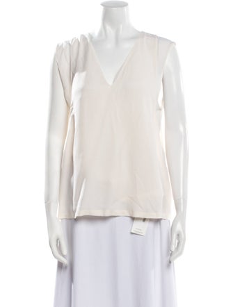 A.L.C. Silk V-Neck Blouse