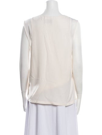 A.L.C. Silk V-Neck Blouse