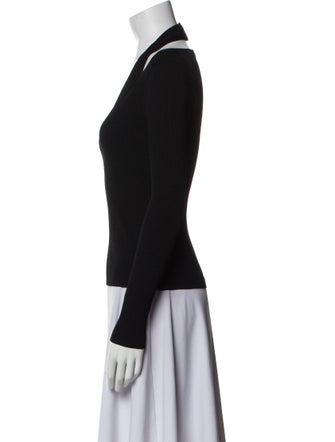 A.L.C. V-Neck Long Sleeve Top