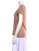 A.L.C. Silk Scoop Neck T-Shirt