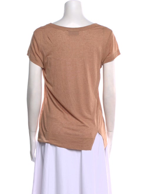 A.L.C. Silk Scoop Neck T-Shirt
