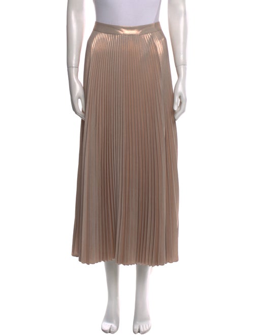 A.L.C. Pleated Accents Midi Length Skirt