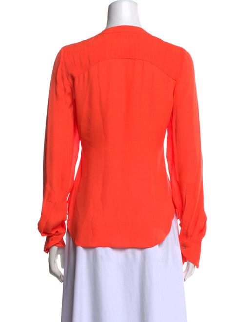 A.L.C. Silk V-Neck Blouse