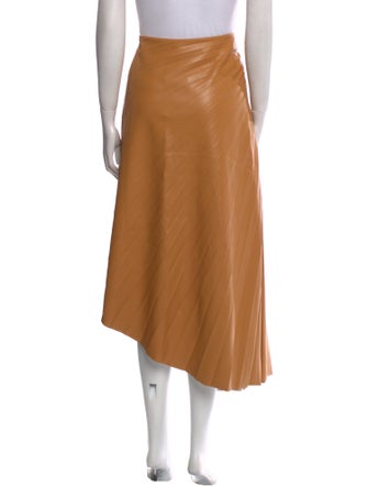 A.L.C. Pleated Accents Midi Length Skirt