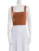 A.L.C. Square Neckline Sleeveless Crop Top