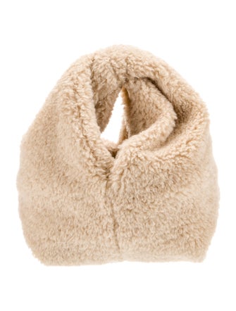 A.L.C. Faux Fur Top Handle Bag