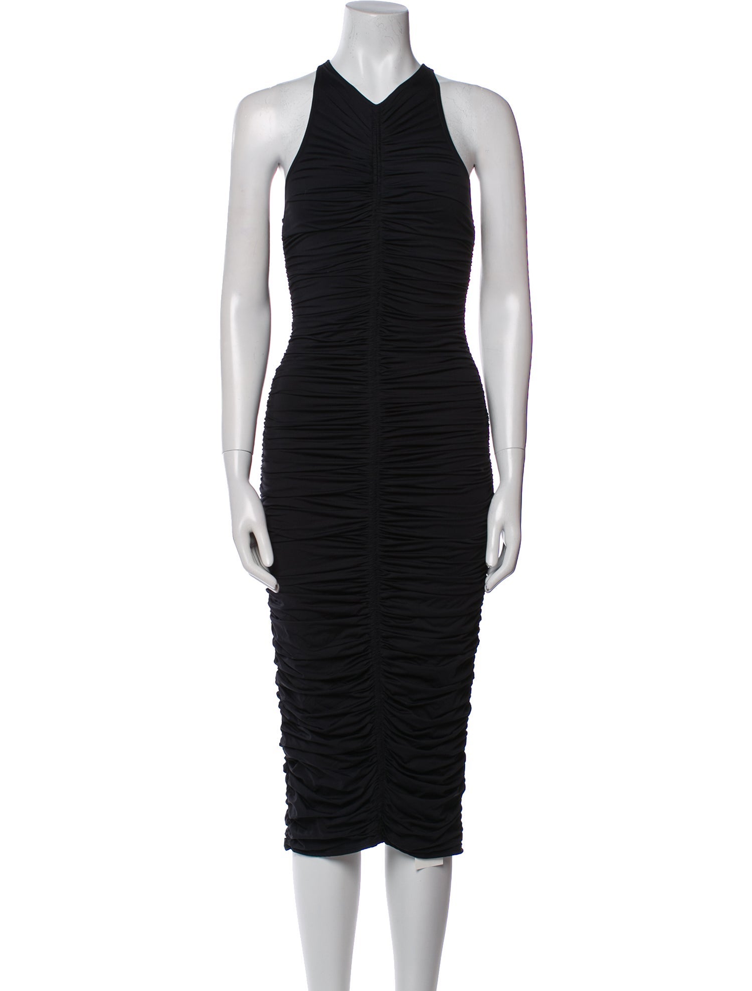 A.L.C. V-Neck Midi Length Dress