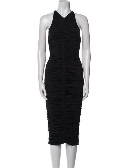 A.L.C. V-Neck Midi Length Dress