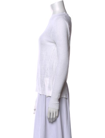 A.L.C. Linen Scoop Neck Top