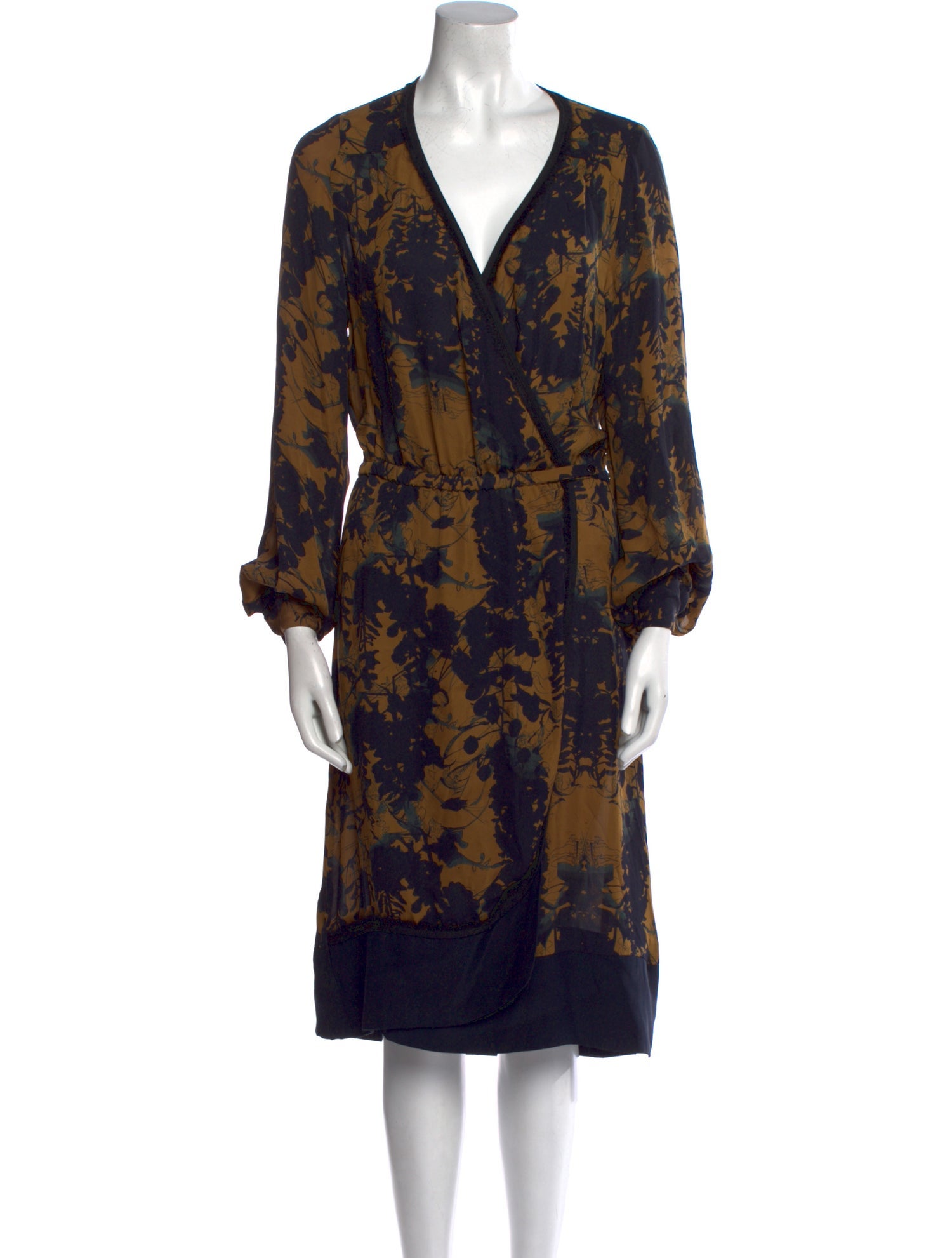 A.L.C. Silk Midi Length Dress