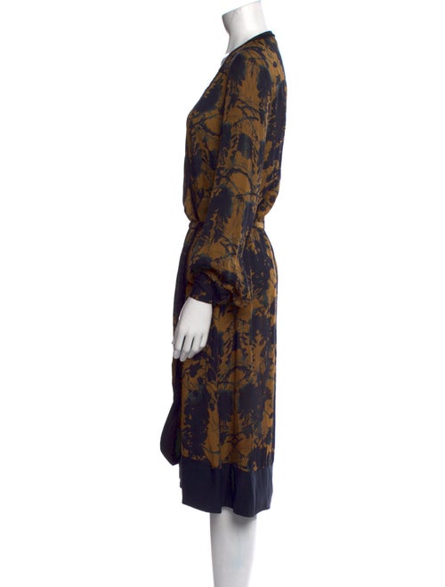 A.L.C. Silk Midi Length Dress