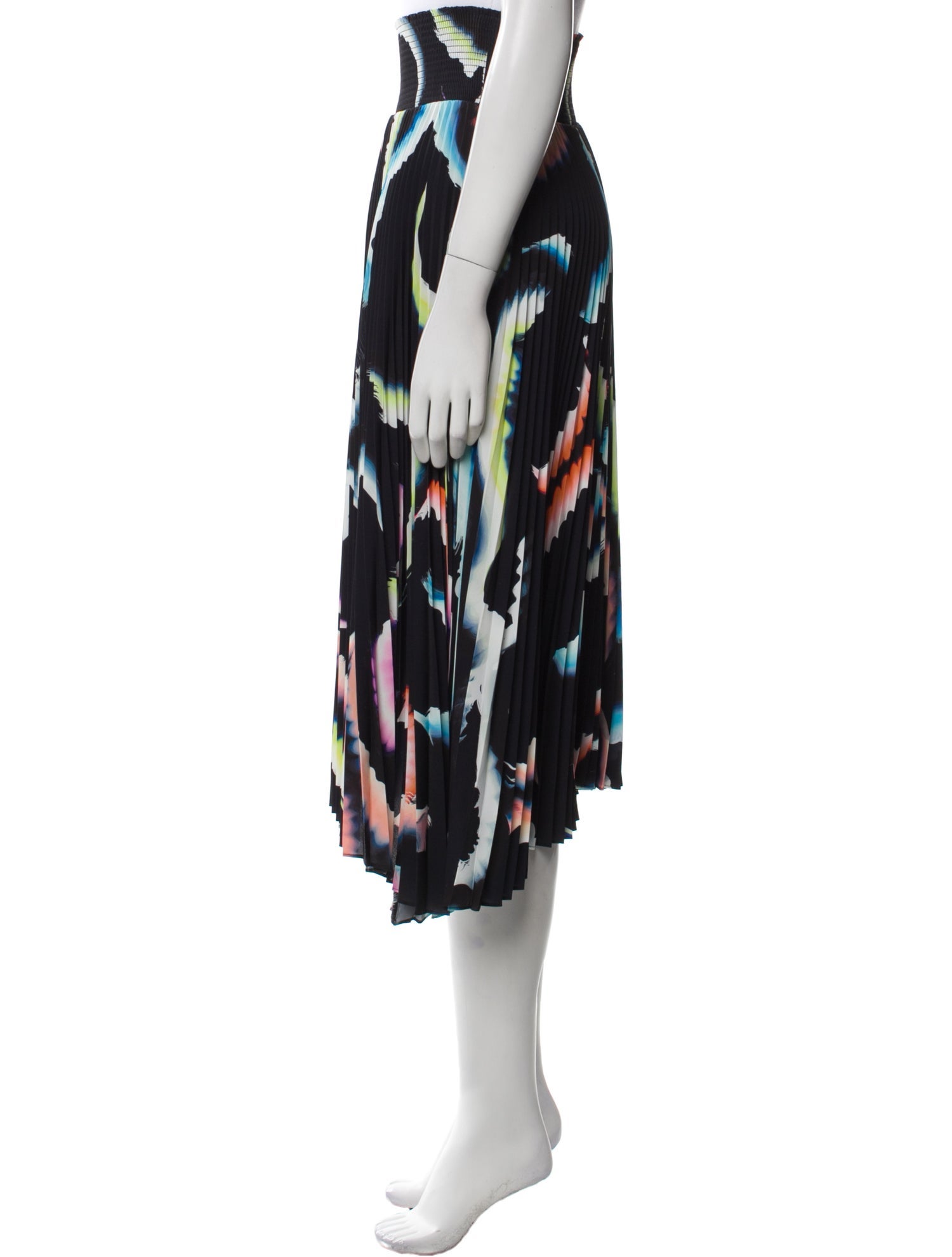 A.L.C. Printed Midi Length Skirt