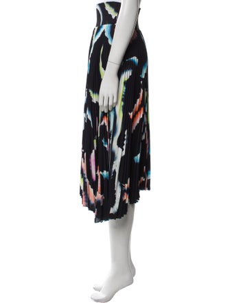 A.L.C. Printed Midi Length Skirt