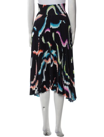 A.L.C. Printed Midi Length Skirt
