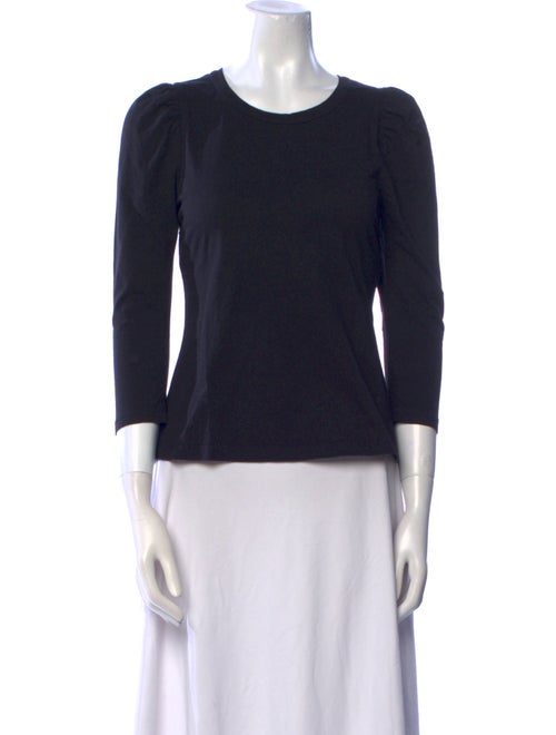 A.L.C. Crew Neck Three-Quarter Sleeve Top