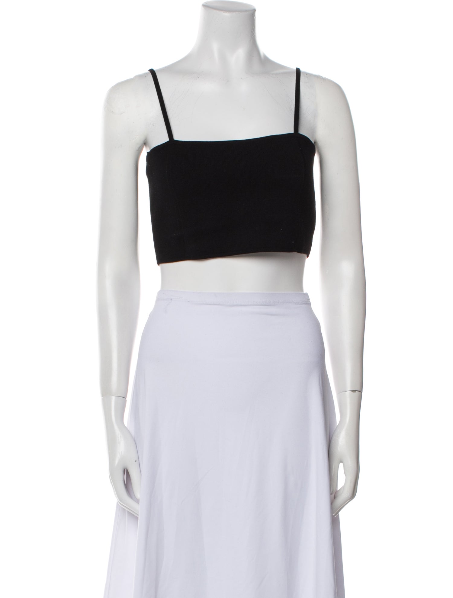 A.L.C. Square Neckline Sleeveless Crop Top