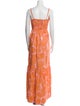 A.L.C. Printed Long Dress