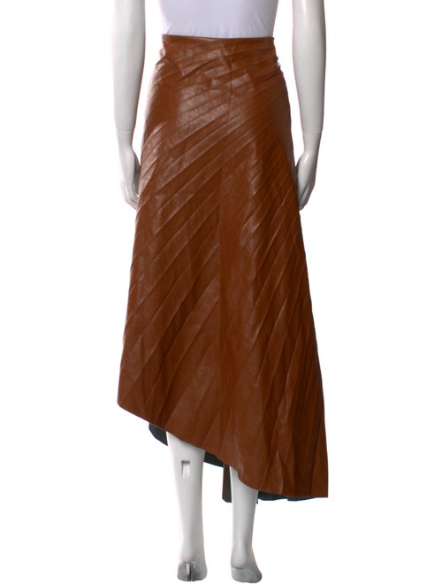 A.L.C. Pleated Accents Long Skirt