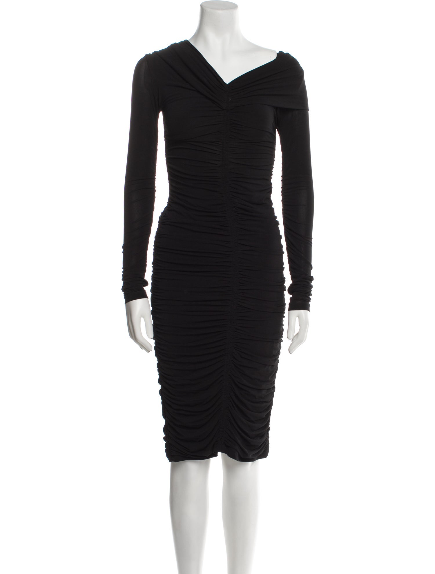 A.L.C. Cowl Neck Knee-Length Dress