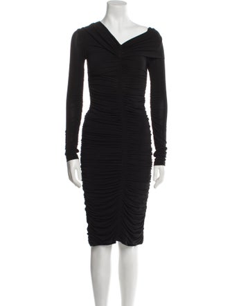 A.L.C. Cowl Neck Knee-Length Dress