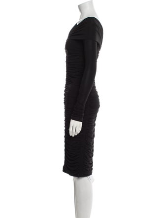 A.L.C. Cowl Neck Knee-Length Dress