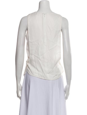 A.L.C. Crew Neck Sleeveless Blouse