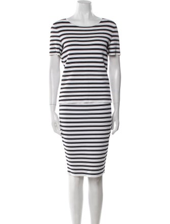 A.L.C. Striped Skirt Suit