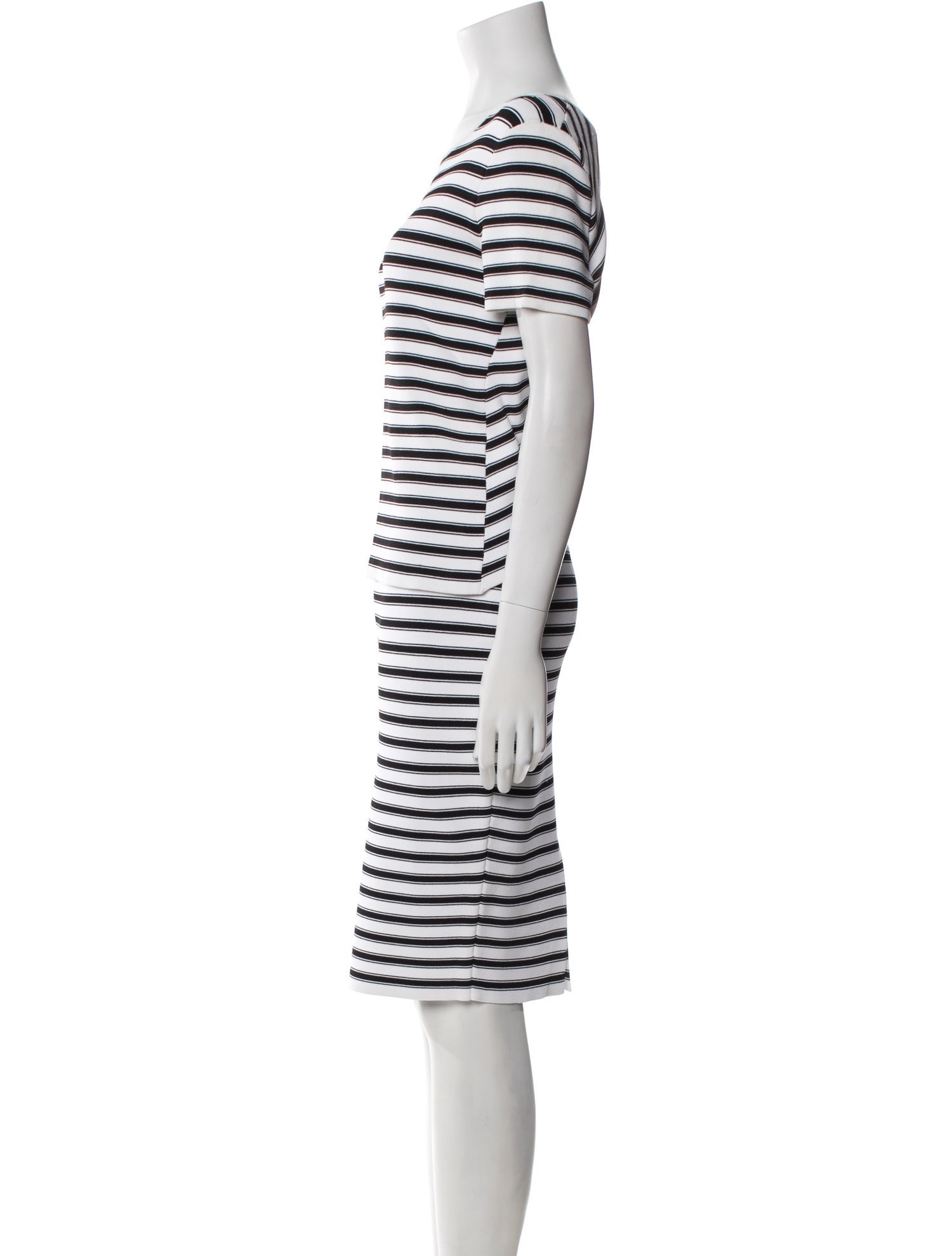 A.L.C. Striped Skirt Suit
