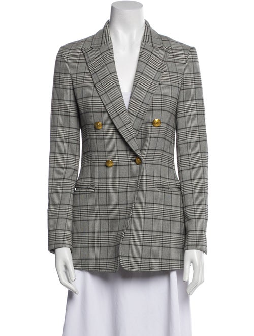 A.L.C. Plaid Print Blazer