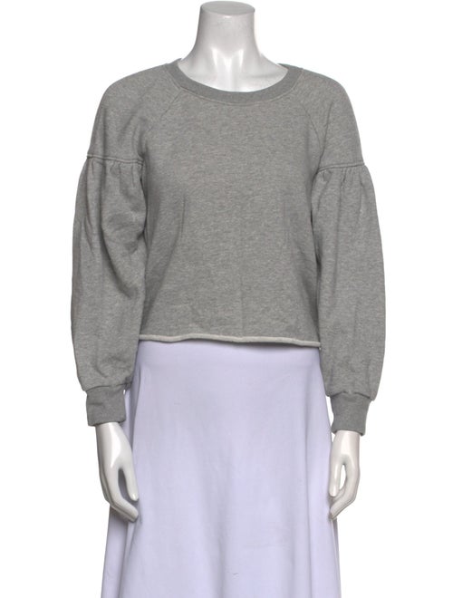 A.L.C. Scoop Neck Long Sleeve Sweatshirt
