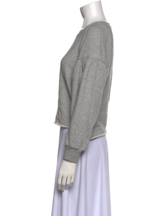 A.L.C. Scoop Neck Long Sleeve Sweatshirt