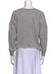 A.L.C. Scoop Neck Long Sleeve Sweatshirt