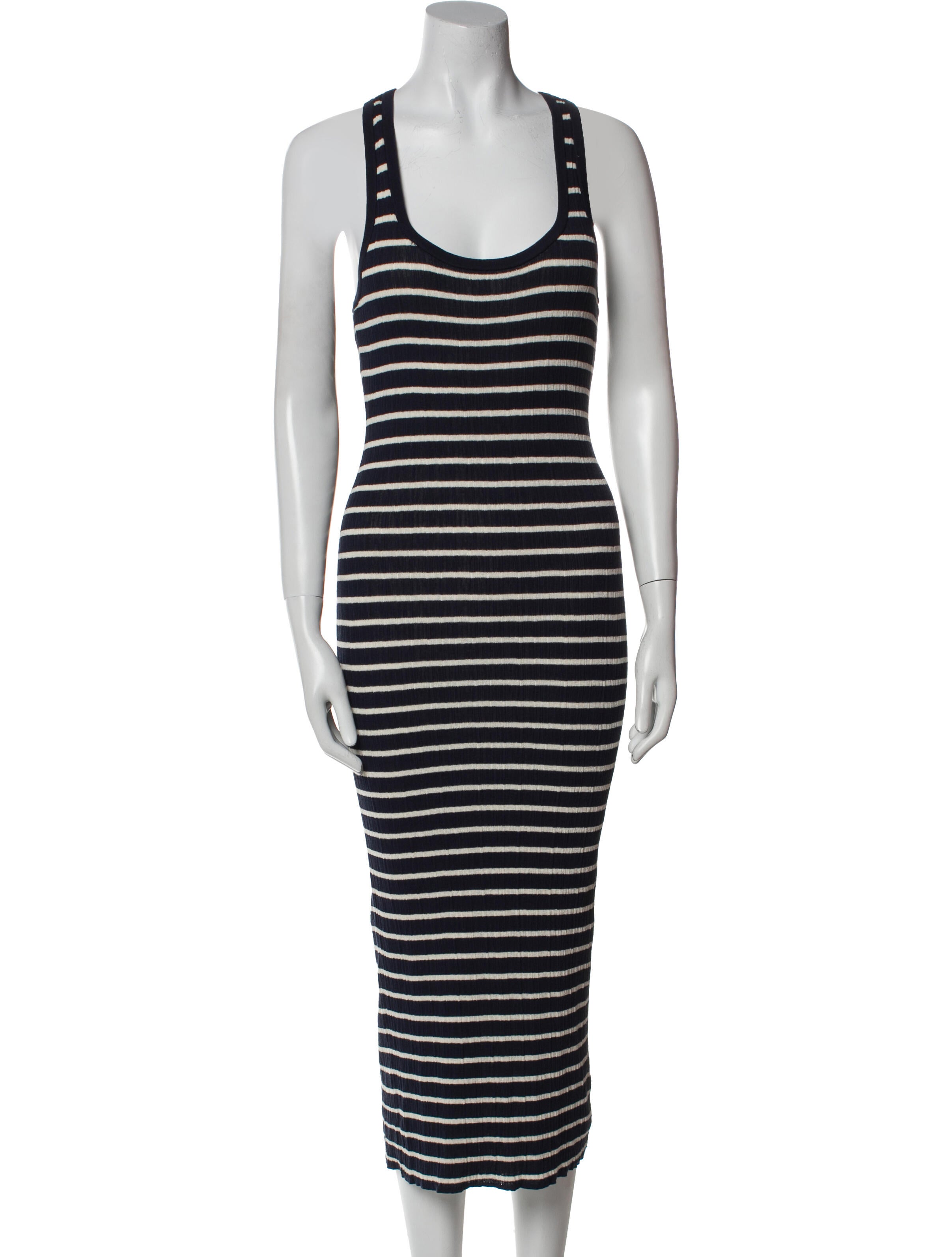 A.L.C. Striped Long Dress w/ Tags