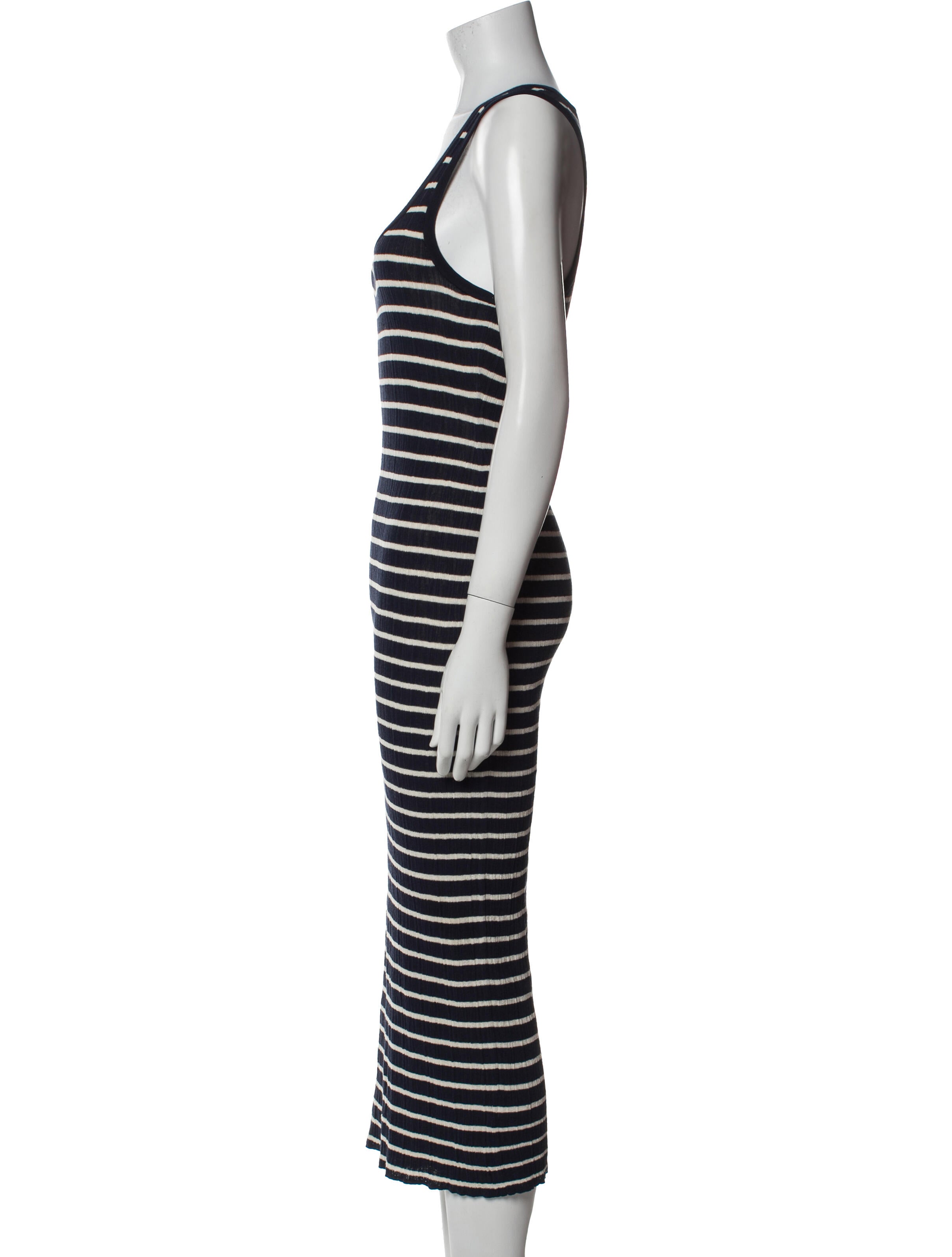 A.L.C. Striped Long Dress w/ Tags