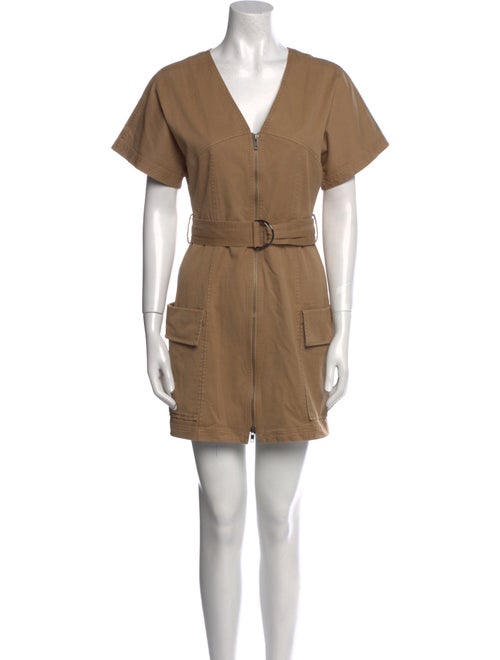 A.L.C. V-Neck Mini Dress