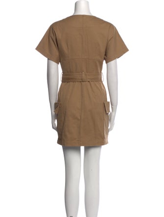 A.L.C. V-Neck Mini Dress