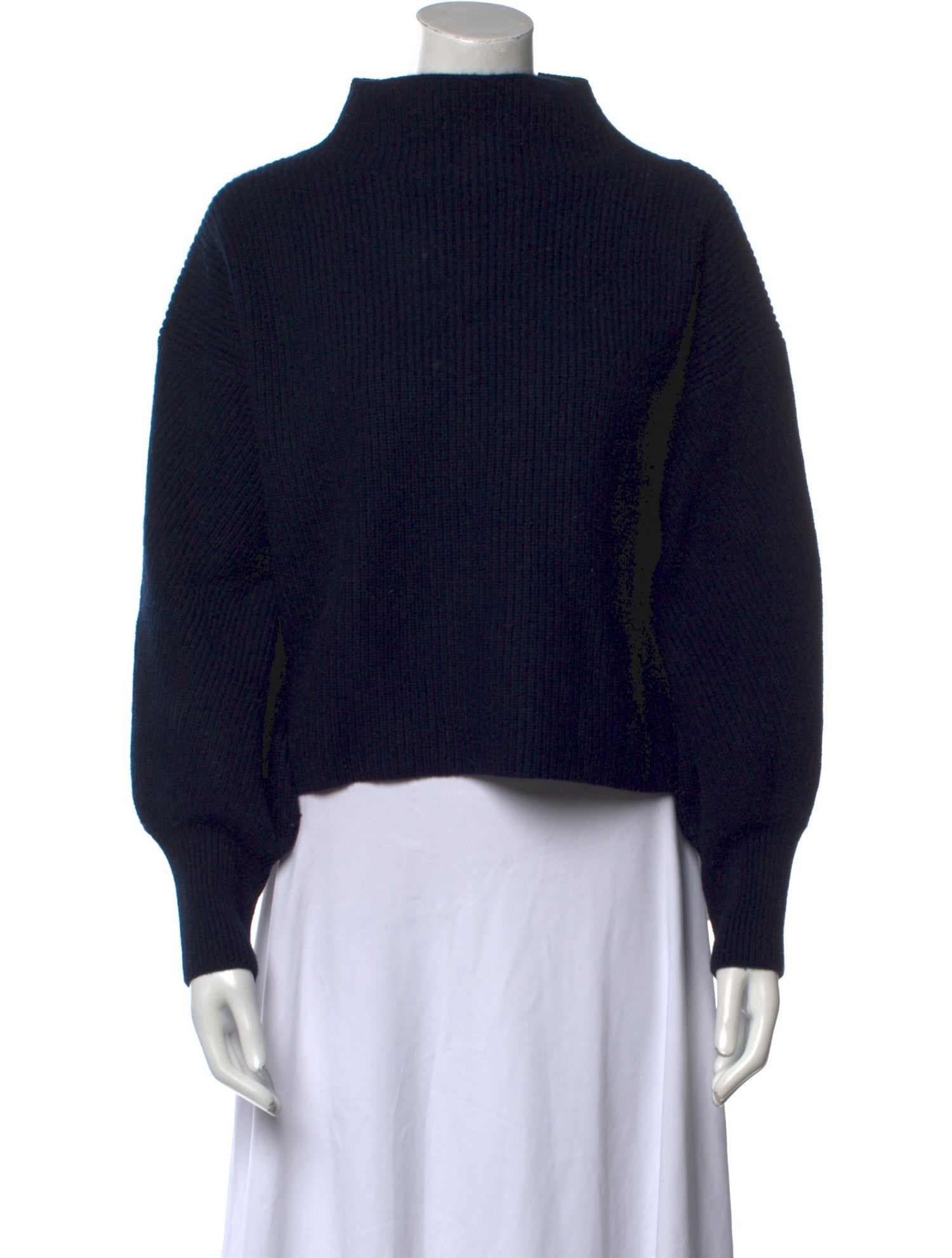 A.L.C. Lambswool Mock Neck Sweater