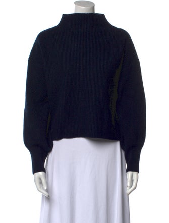 A.L.C. Lambswool Mock Neck Sweater