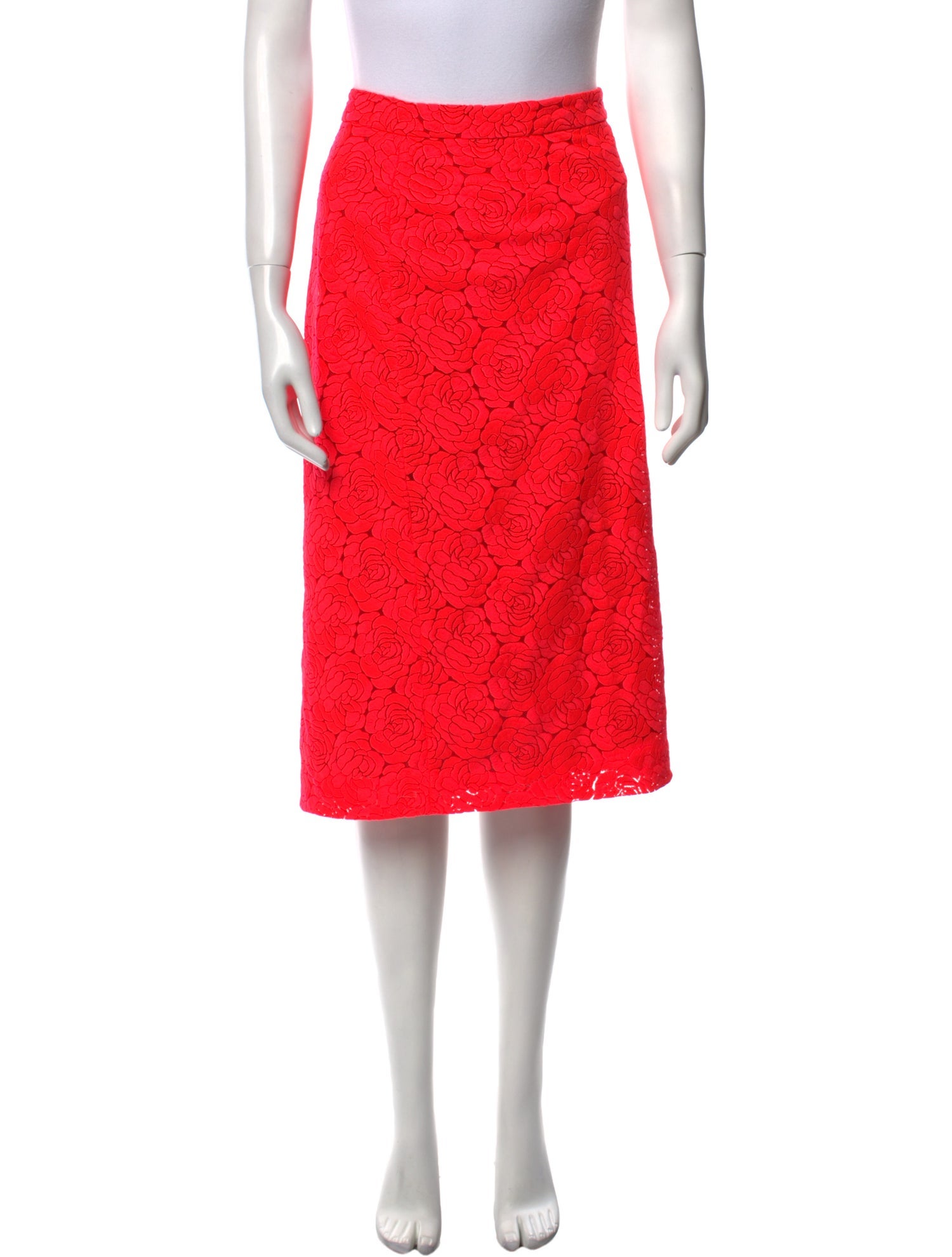 A.L.C. Floral Print Knee-Length Skirt