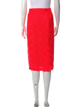 A.L.C. Floral Print Knee-Length Skirt