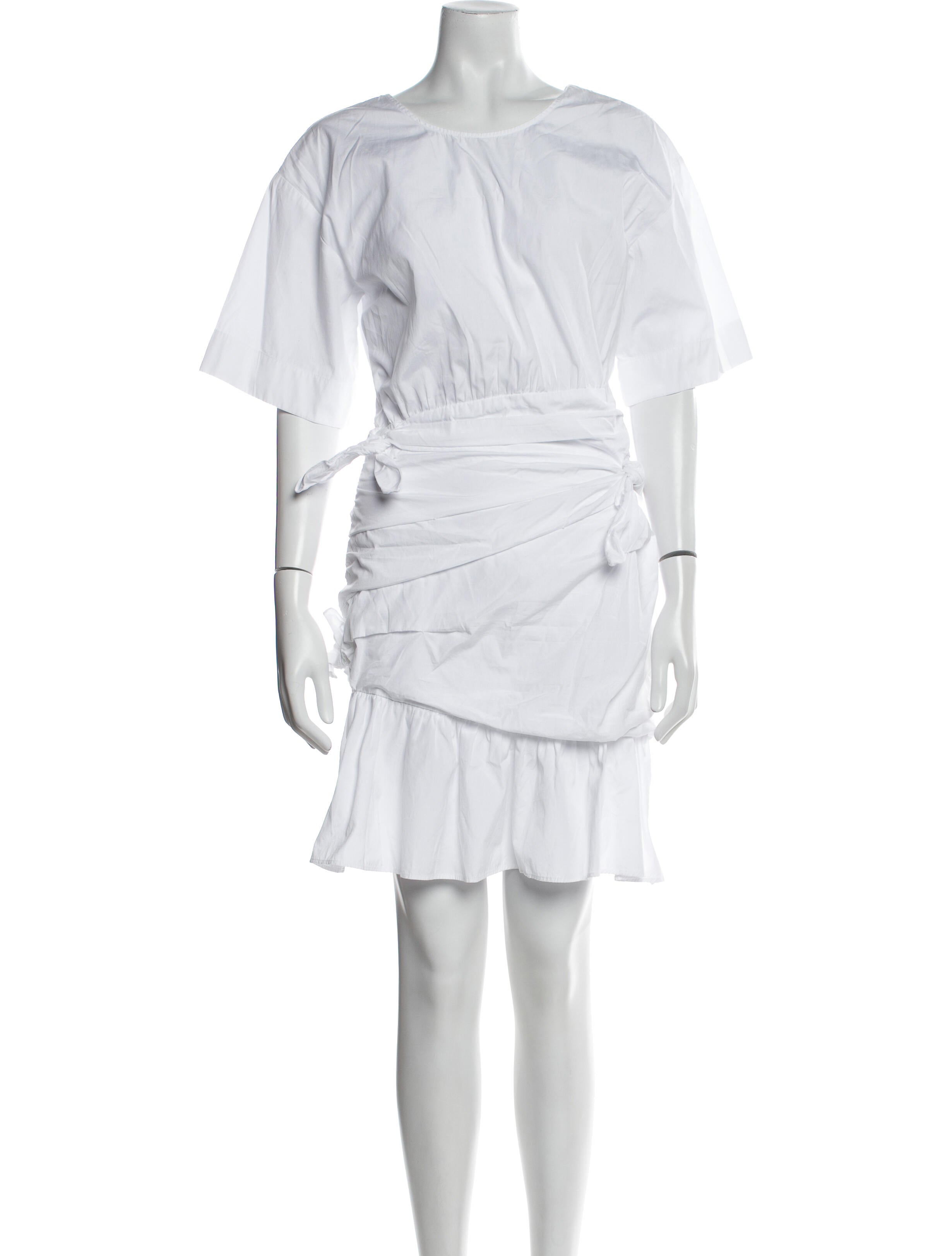 A.L.C. Scoop Neck Mini Dress