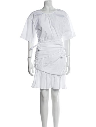 A.L.C. Scoop Neck Mini Dress