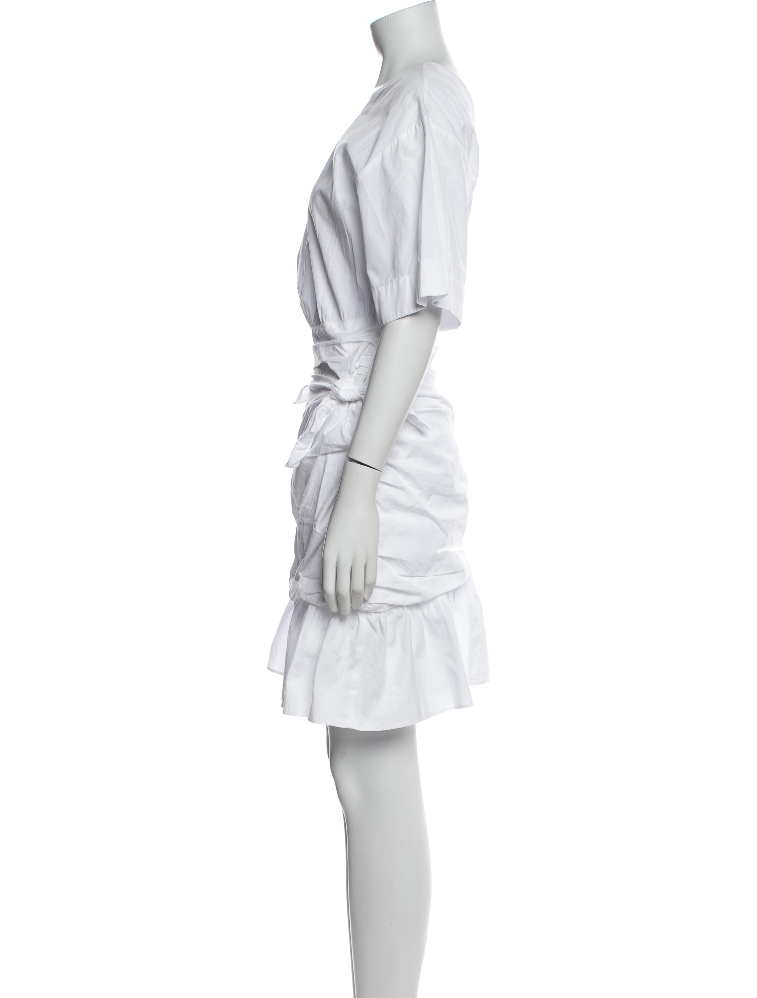 A.L.C. Scoop Neck Mini Dress